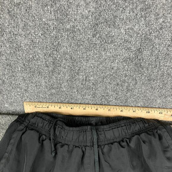 Nike Dri-Fit Shorts Womens L Black Mesh Sides Drawstring Athletic Activewear - Picture 6 of 10